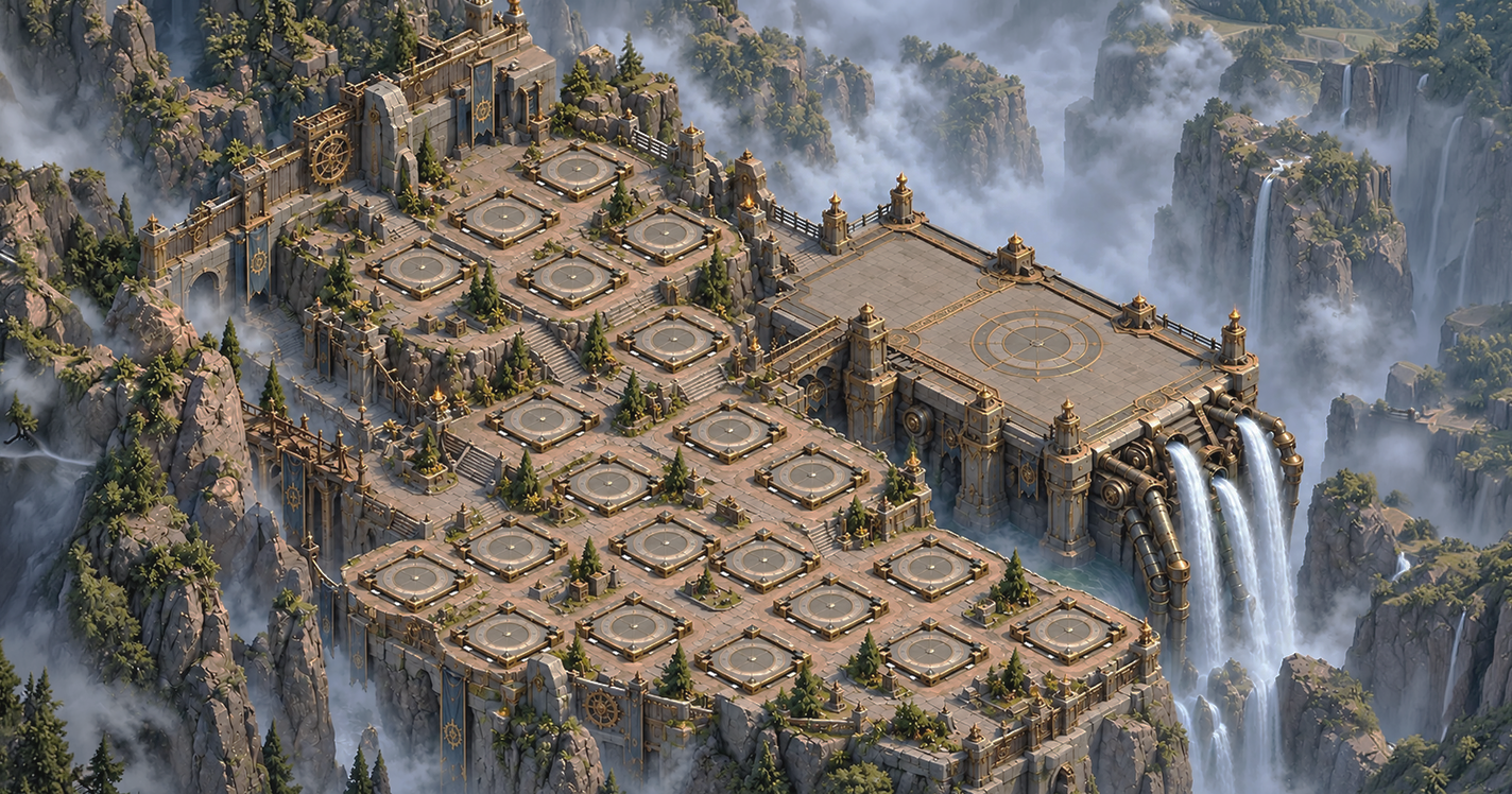 Chronos outpost landscape
